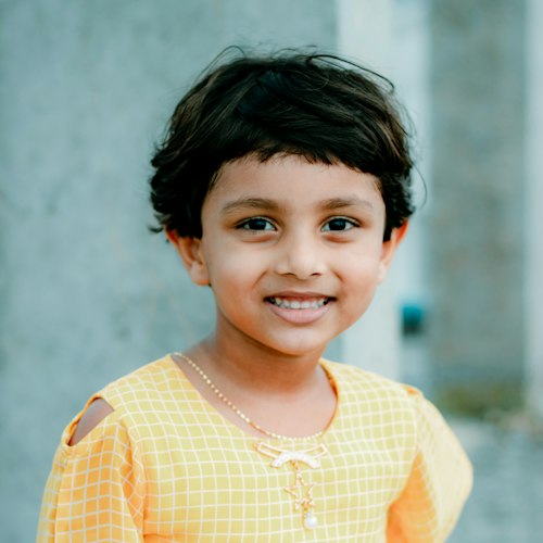 Smiling girl
