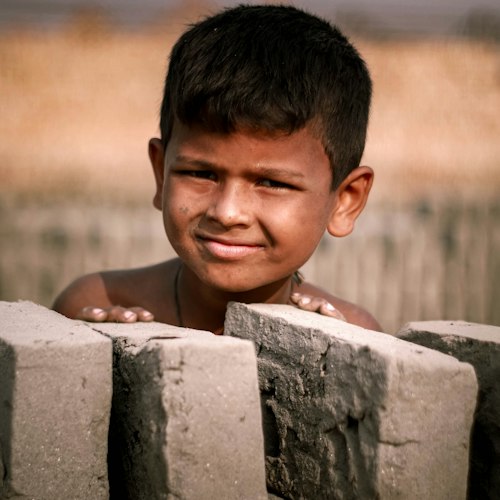 Smiling boy